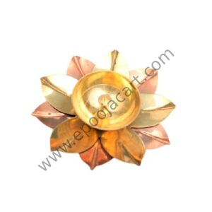 Brass Lotus Diya