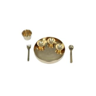 Brass Dinner Set