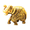 Designed Brass Elephants - Image 2