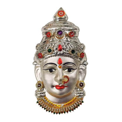 Silver-plated Ammavari Face