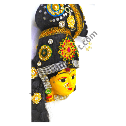 Decorative Ammavari Face with Jada (Model 1) - Image 3