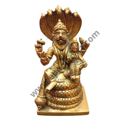 Brass Lakshmi Narasimha Swamy Idol