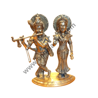 Brass Radha Krishna Idol