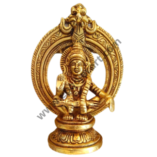 Brass Ayyappa Swamy Idol