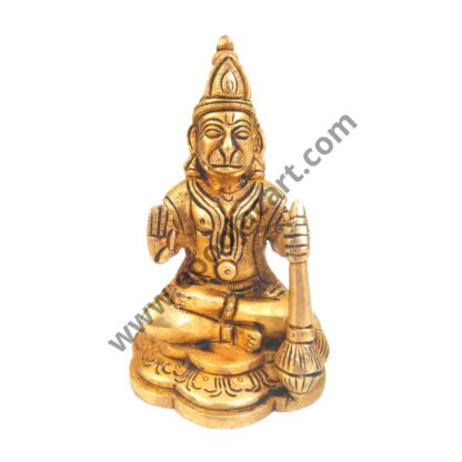 Brass Hanuman Idol