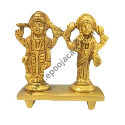 Brass Laxmi Narayan Idol