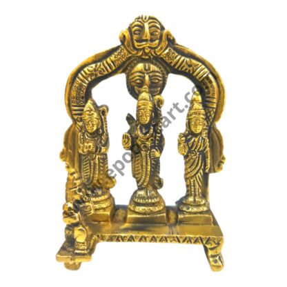 Brass Ram Darbar Statue