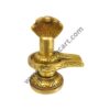 Brass Shivling with Sheshnag