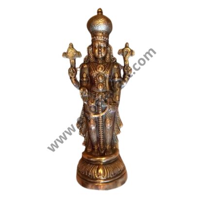 Black Metal Venkateswara Statue