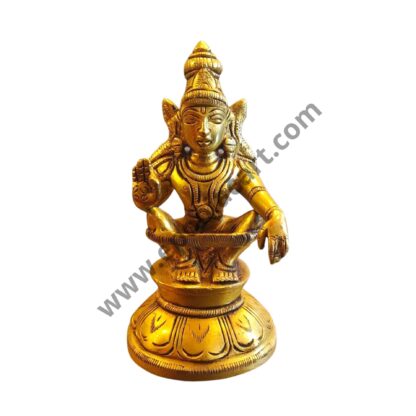 Brass Ayyappa Swamy Idol