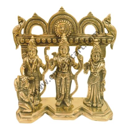 Brass Ram Darbar Statue