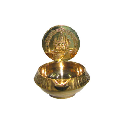 Brass Tripura Sundari Kuber Diya