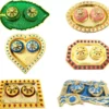 Fiber Pasupu Kumkum Plates for Return Gifts